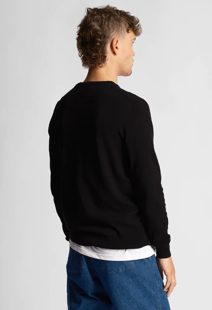 Lyle and Scott Cotton Merino Crew Jumper