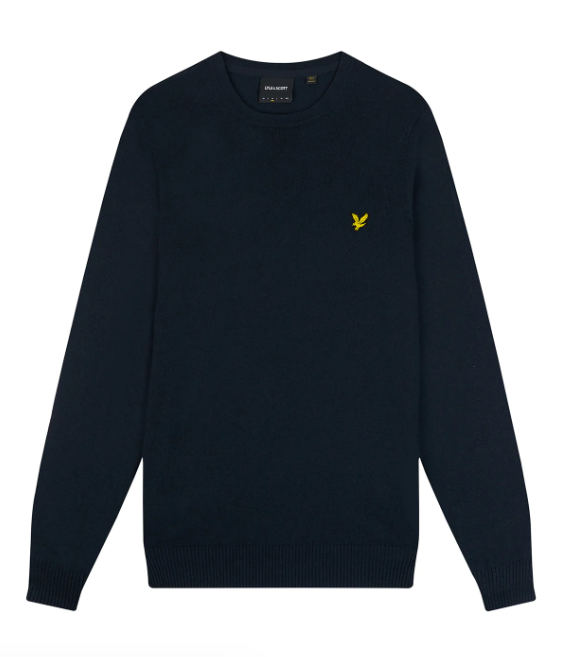 Lyle and Scott Cotton Merino Crew Jumper