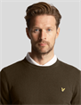 Lyle and Scott Cotton Merino Crew Jumper