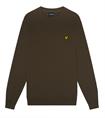 Lyle and Scott Cotton Merino Crew Jumper
