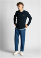 Lyle and Scott Cotton Merino Crew Jumper