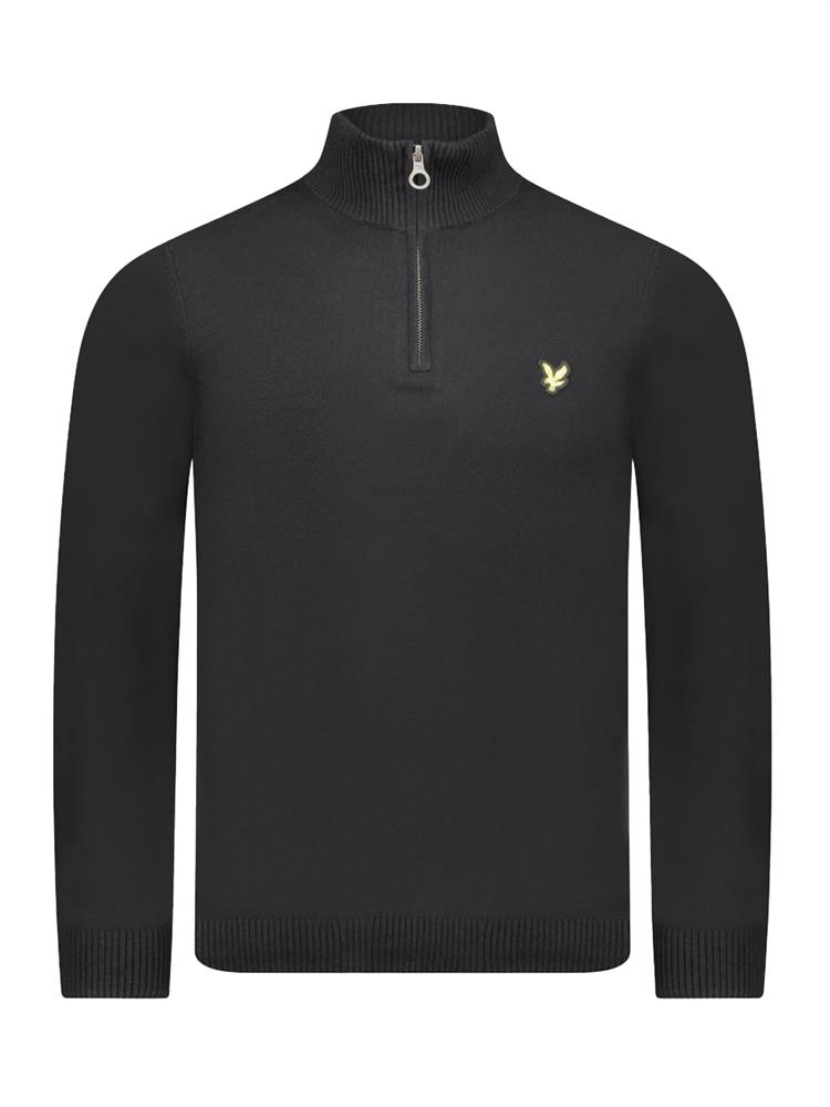 Lyle and Scott Cotton Merino Quarter Zip Jumper