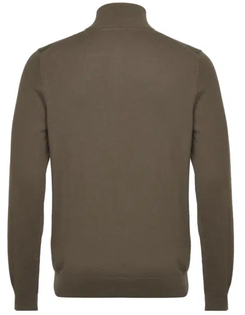 Lyle and Scott Cotton Merino Quarter Zip Jumper