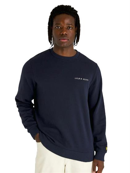 Lyle and Scott Embroidered Crew Neck Sweatshirt