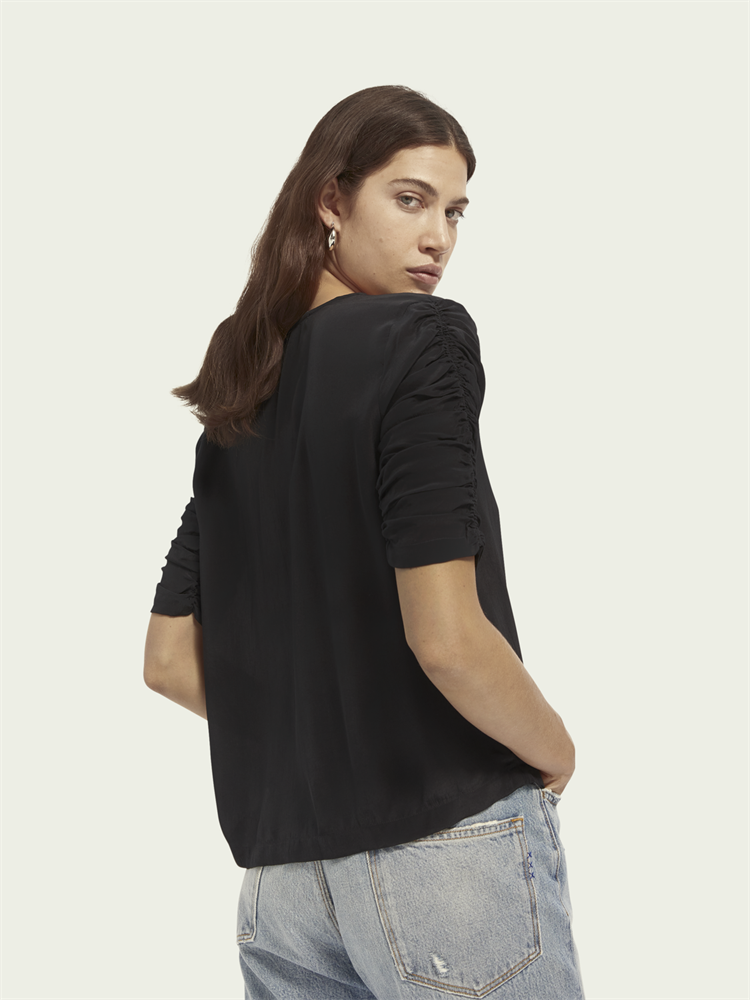 Maison Scotch Easy viscose top