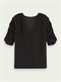 Maison Scotch Easy viscose top