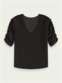 Maison Scotch Easy viscose top