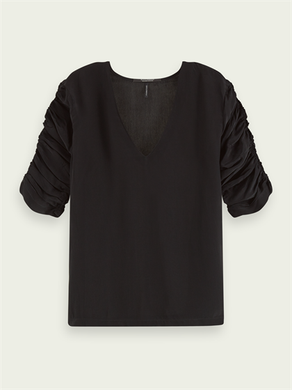 Maison Scotch Easy viscose top