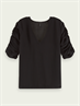 Maison Scotch Easy viscose top