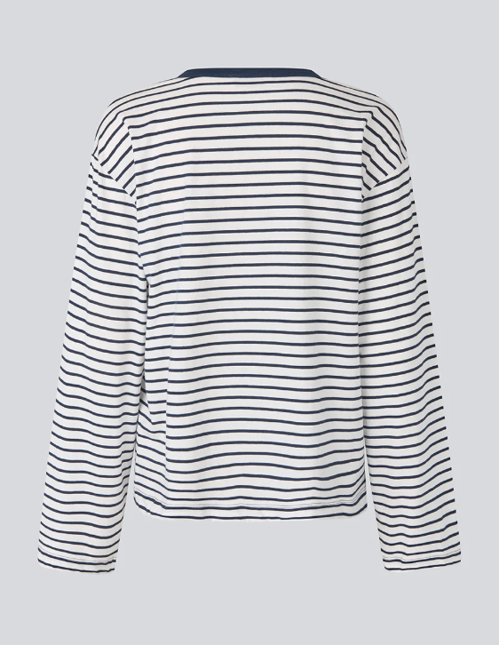 Modstrom HELLENMD LS STRIPE T-SHIRT