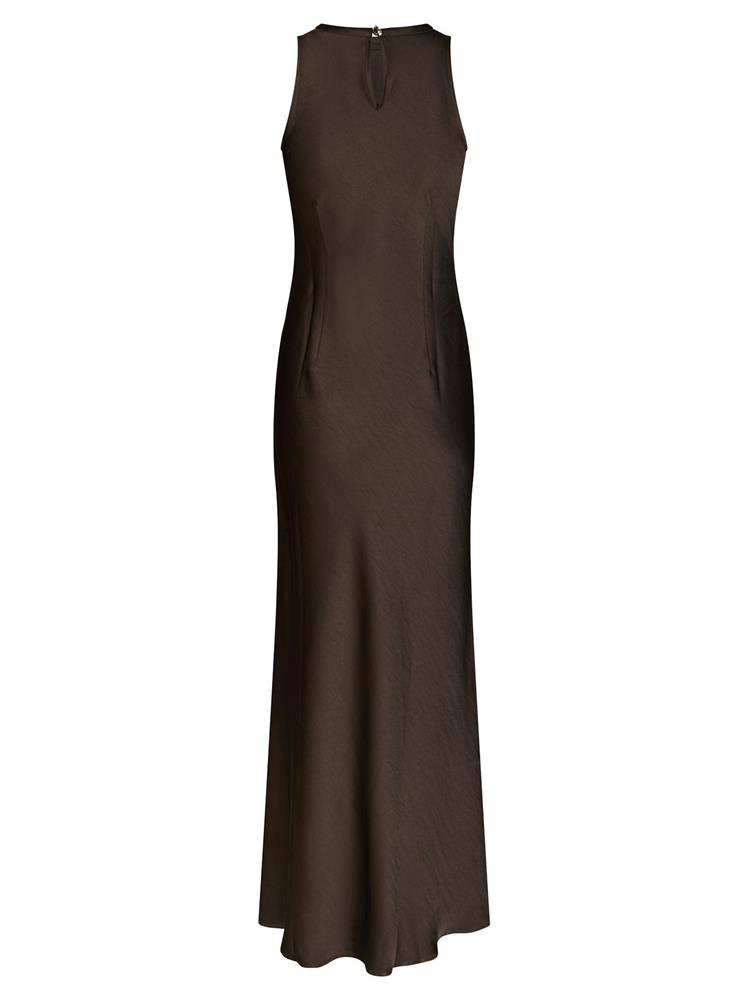 NEO NOIR CELINE HEAVY SATEEN DRESS