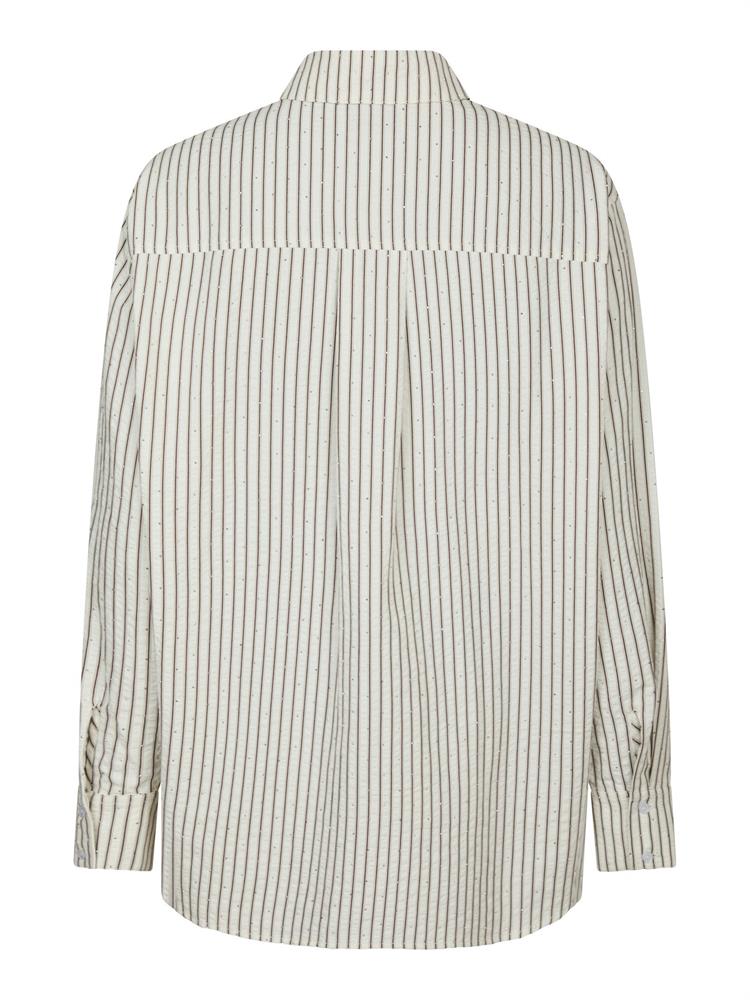 NEO NOIR DALMA CREPE STONE SHIRT