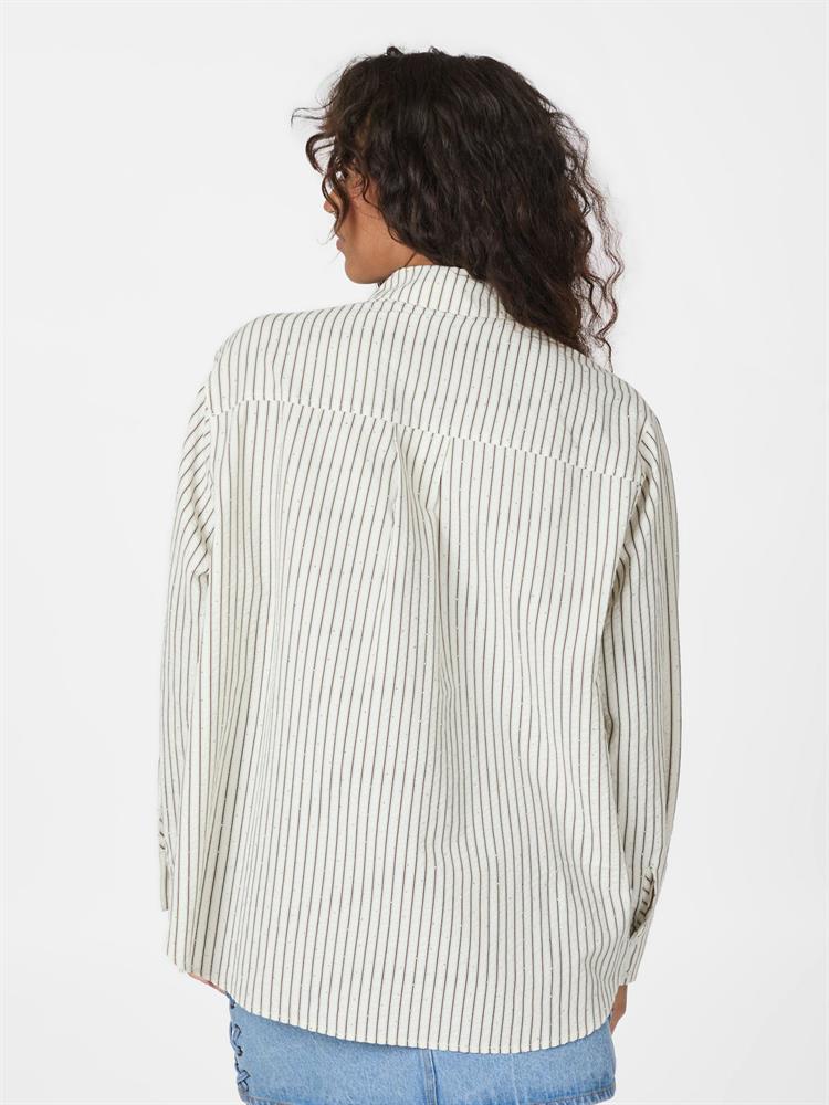 NEO NOIR DALMA CREPE STONE SHIRT