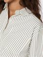 NEO NOIR DALMA CREPE STONE SHIRT