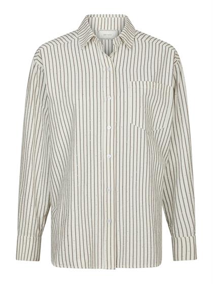NEO NOIR DALMA CREPE STONE SHIRT