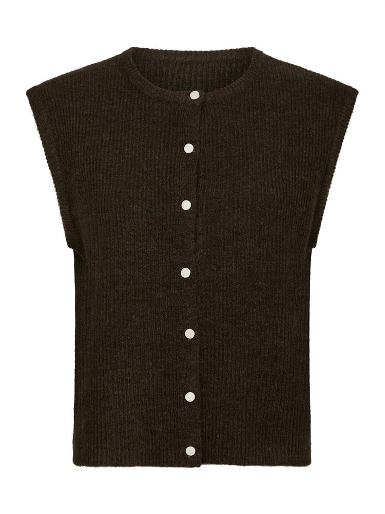 NEO NOIR EVEREST KNIT VEST PO
