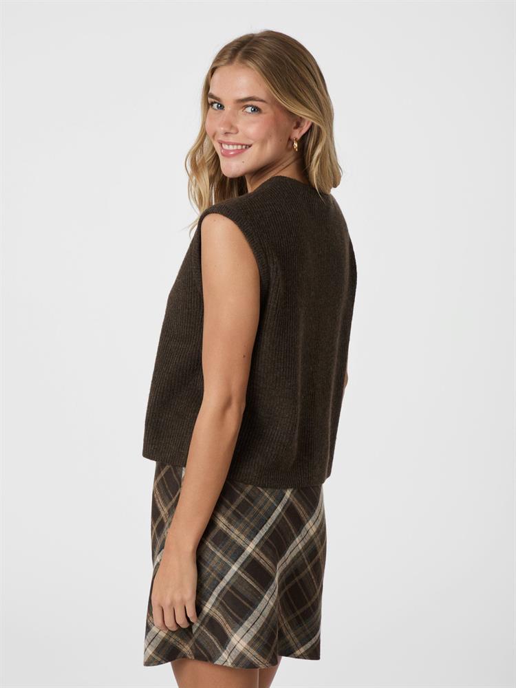NEO NOIR EVEREST KNIT VEST PO