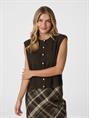 NEO NOIR EVEREST KNIT VEST PO