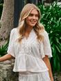 NEO NOIR EVIENNE S VOILE TOP
