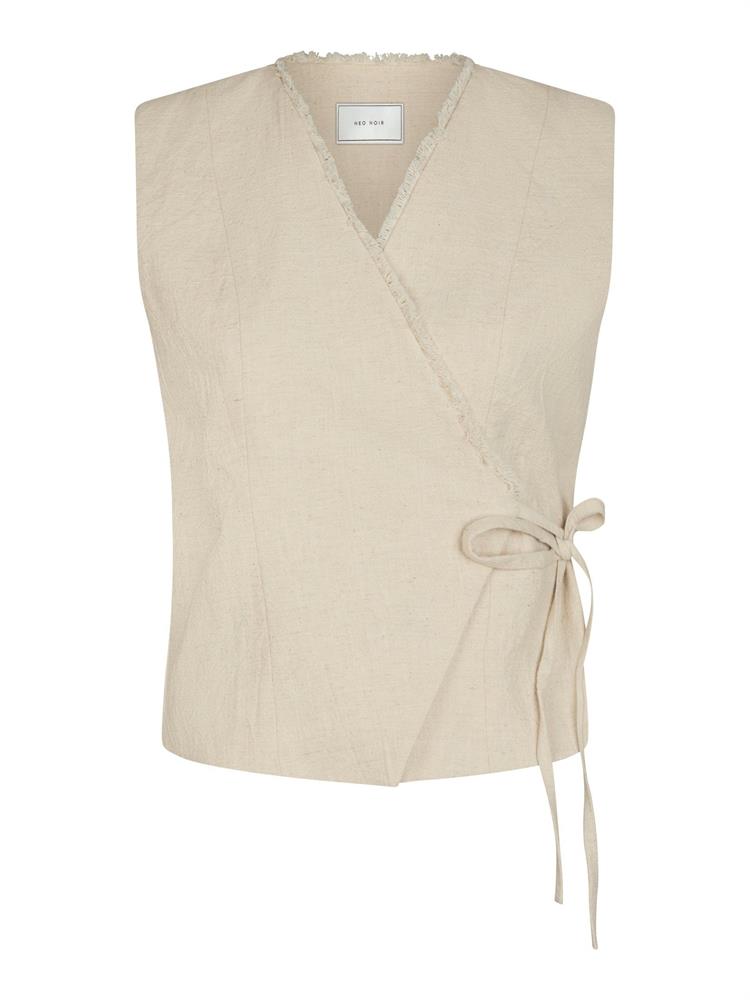 NEO NOIR FILORA RAMIE WRAP WAISTCOAT