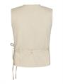 NEO NOIR FILORA RAMIE WRAP WAISTCOAT