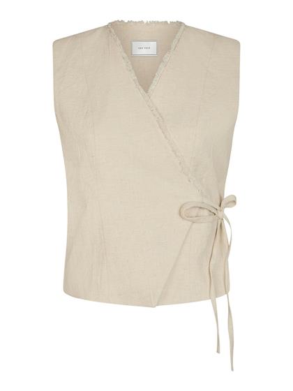 NEO NOIR FILORA RAMIE WRAP WAISTCOAT