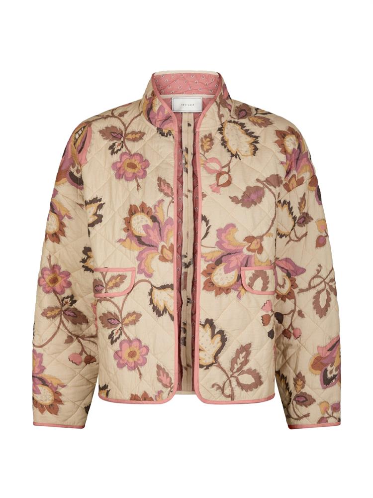 NEO NOIR HEMA FLORAL TRAIL QUILT JACKET