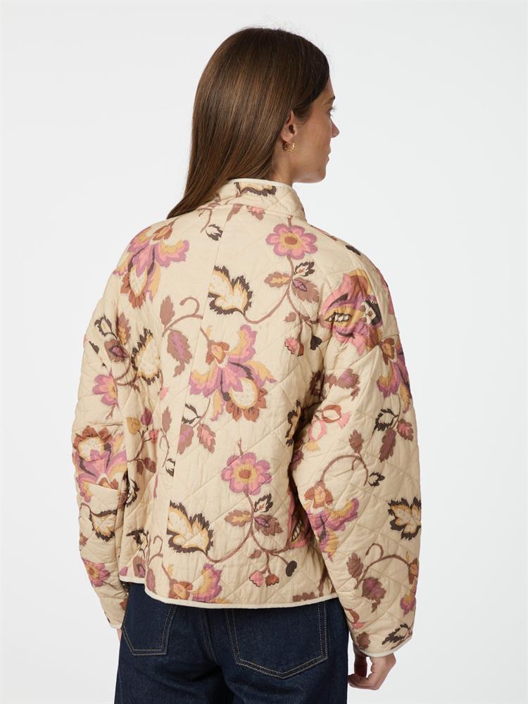 NEO NOIR HEMA FLORAL TRAIL QUILT JACKET