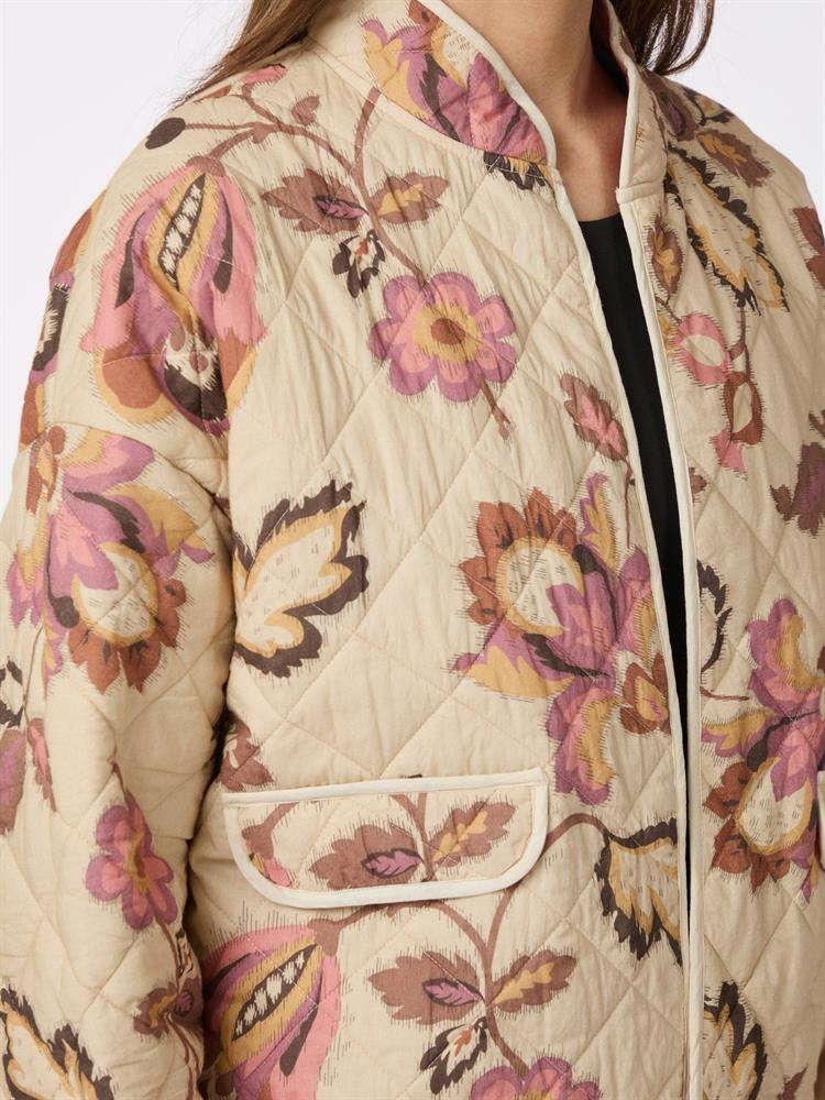 NEO NOIR HEMA FLORAL TRAIL QUILT JACKET