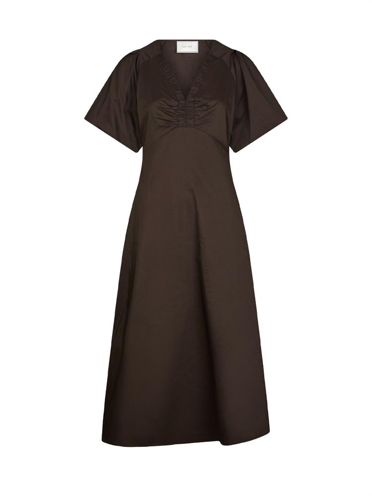 NEO NOIR ILLANA POPLIN DRESS