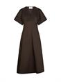 NEO NOIR ILLANA POPLIN DRESS