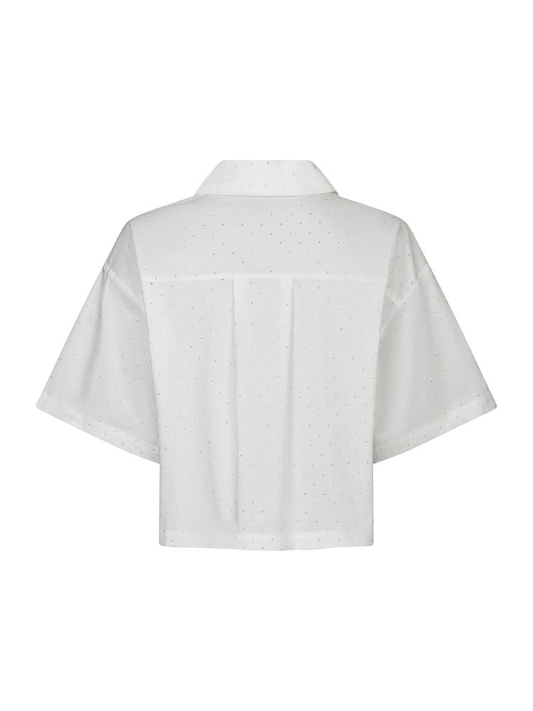 NEO NOIR JASIE POPLIN STONE SHIRT