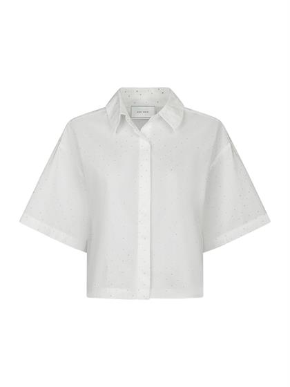 NEO NOIR JASIE POPLIN STONE SHIRT