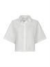 NEO NOIR JASIE POPLIN STONE SHIRT