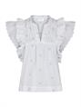 NEO NOIR JAYLA EMBROIDERY TOP