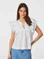 NEO NOIR JAYLA EMBROIDERY TOP