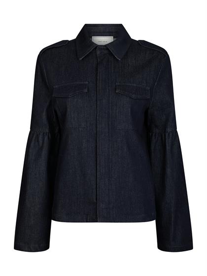 Neo Noir JAYNOR DENIM JACKET DARK BLUE PREFALL