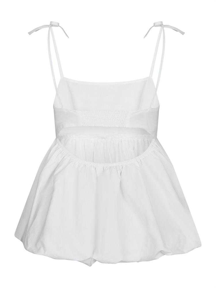NEO NOIR KHLOE C POPLIN TOP