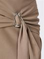 NEO NOIR KIT DULL SATEEN SKIRT