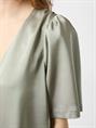 NEO NOIR LARGO HEAVY SATEEN BLOUSE