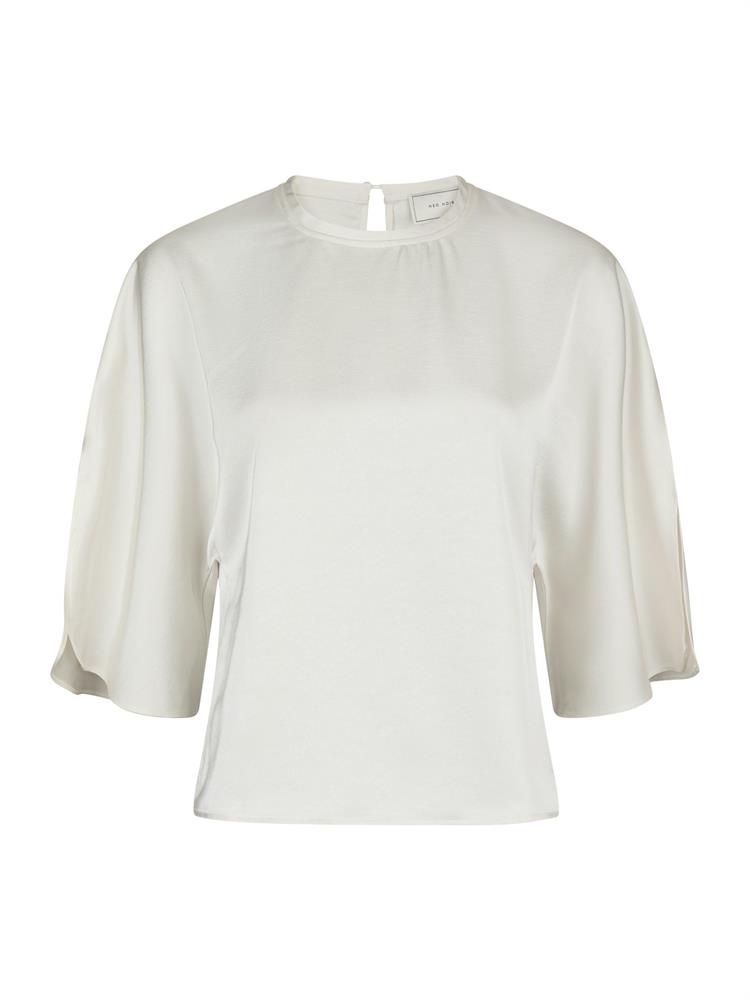 NEO NOIR LIORA HEAVY SATEEN BLOUSE