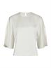 NEO NOIR LIORA HEAVY SATEEN BLOUSE