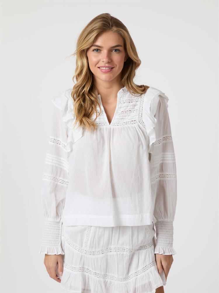 NEO NOIR MAURI S VOILE BLOUSE MESSE