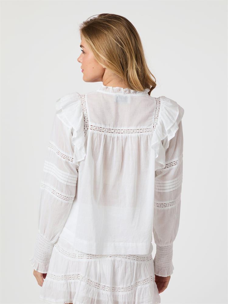 NEO NOIR MAURI S VOILE BLOUSE MESSE
