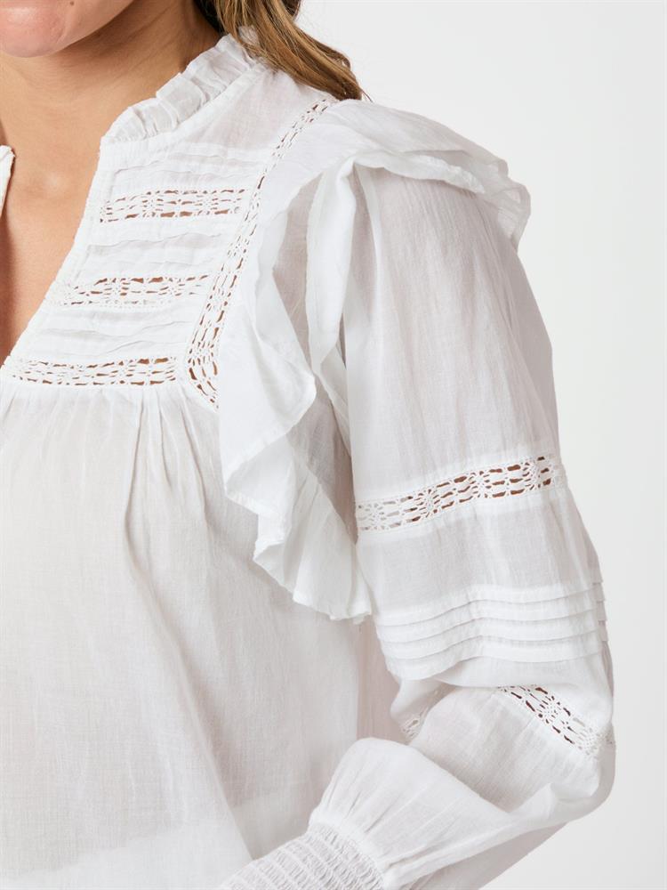 NEO NOIR MAURI S VOILE BLOUSE MESSE