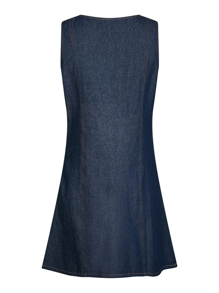 NEO NOIR NAVA DENIM DRESS