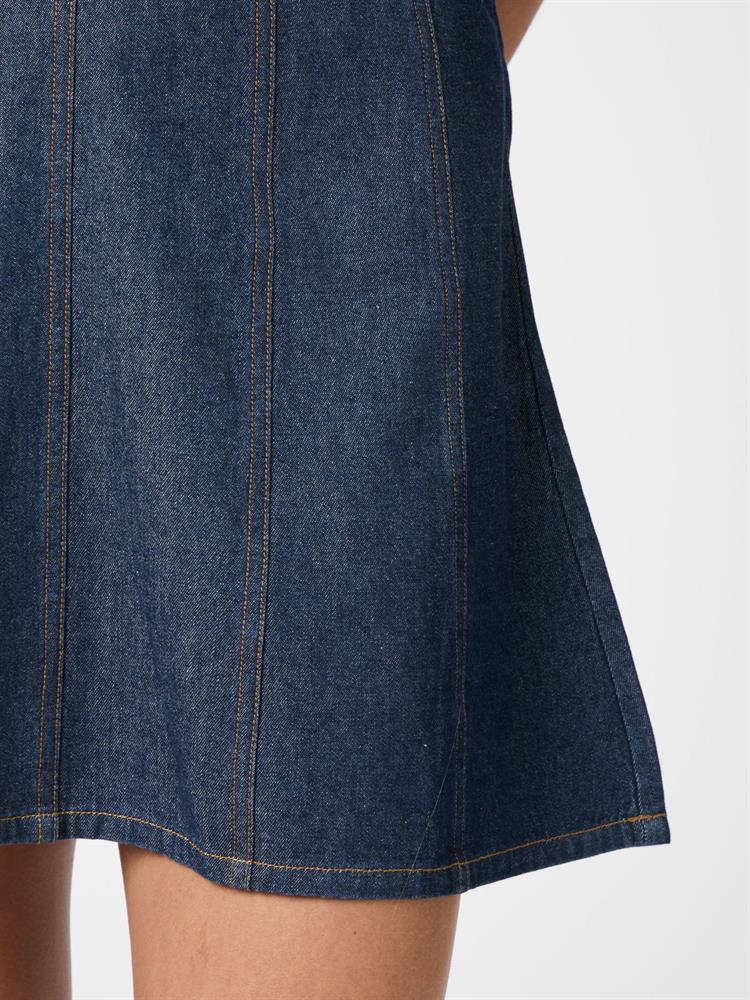 NEO NOIR NAVA DENIM DRESS