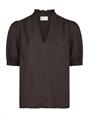 NEO NOIR ODESA LINEN BLOUSE