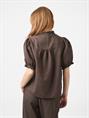 NEO NOIR ODESA LINEN BLOUSE