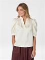 NEO NOIR ROELLA HEAVY SATEEN BLOUSE